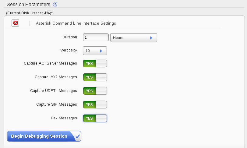 How to run an Asterisk Command Line Interface (ACLI) debug